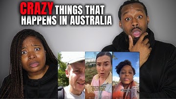 🇦🇺 American Couple Reacts to CRAZY THINGS THAT HAPPENS IN AUSTRALIA