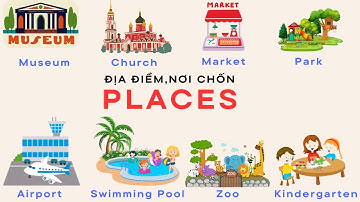 Học Địa Điểm Quen Thuộc Bằng Tiếng Anh Cho Trẻ Em - PLACES | Epic