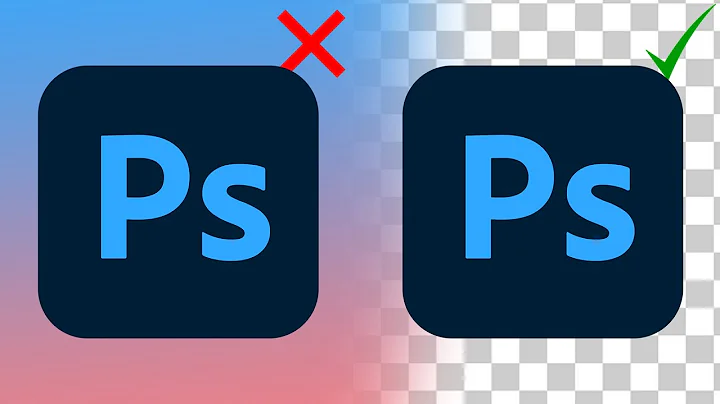 How To Make & Export A Transparent Background | Adobe Photoshop 2020