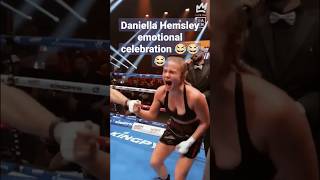 Daniella Hemsley flashes crowd after Kingpyn 😱Boxing victory to 'express' herself😂
