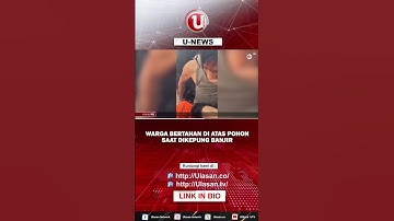 MOMEN DRAMATIS TIM SAR ACEH EVAKUASI WARGA TERJEBAK BANJIR DI ATAS POHON | U-NEWS