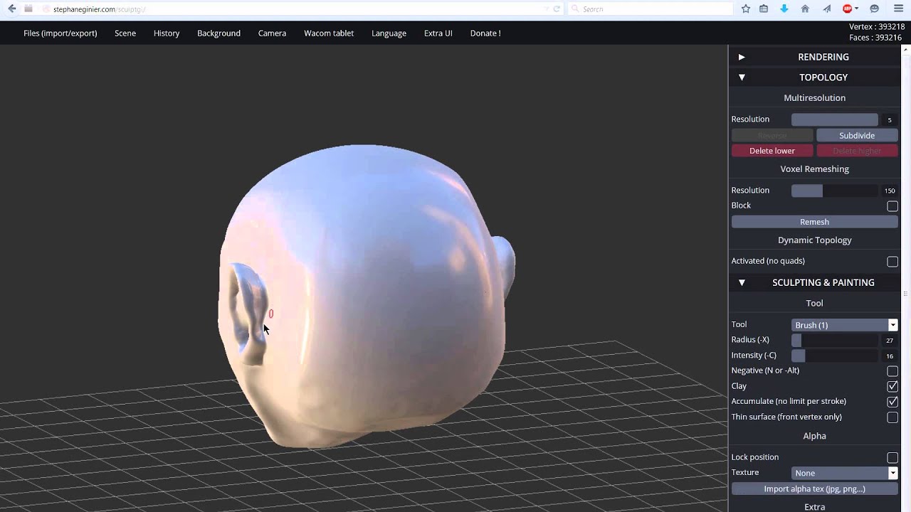 Software gratuito de modelagem 3D, Projeto 3D online