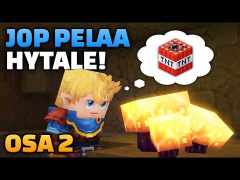 Nää sienet räjähtää? - J0P Pelaa Hytale! | Osa 2