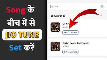 How to set Jio tune from middle song | Jio tune mein se kaise | Tech Run
