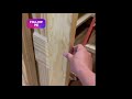 Instalación de jaladera para pocket door