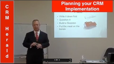 Planning your CRM Implementation