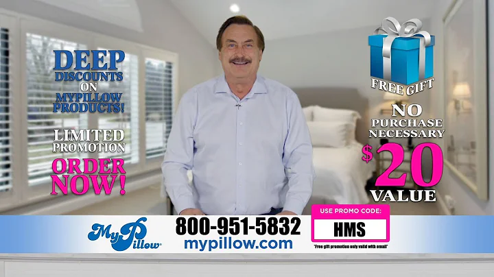 FreeGift - MyPillow.com - Promo Code "HMS" - Overcomers.TV