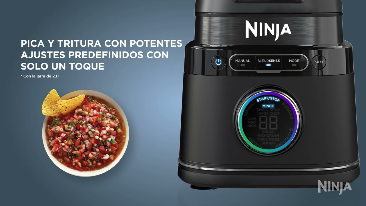 Licuadora 2 en 1 Detect Power Pro Blendsense Ninja – Chef lab CL