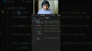 WHAT IS AN IDENTIFIER IN C? #c #coding #programming #cprogramming #programminginc