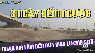 CAO TỐC PHAN THIẾT - VĨNH HẢO - Đoạn Ma Lâm Đến Nút Giao Lương Sơn 30/04 Khó Thông Xe