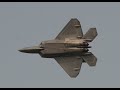 F-22 Raptor Demo @ Offutt Airshow