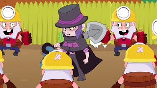 Brawl Stars Animation | Dynamike rematched Mortis (Parody)