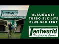 Blackwolf turbo blk lite plus 300 tent  adventure in luxury