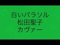 松田聖子 白いパラソル 弾き語り