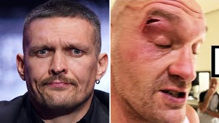Usyk’s manager claims ‘coward’ Tyson Fury ‘asked his b**** to hit him with a frying pan’ to get out