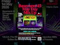 Headlining: Dwaine Whyte - Friday May 1st - Basement 45 Bristol #housemusic #hardtek #ukg #dnb