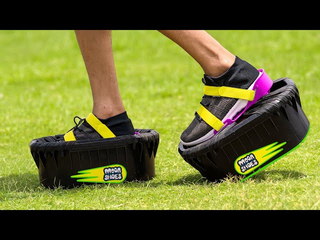  Moon Shoes Bouncy Shoes, Mini Trampolines for Your