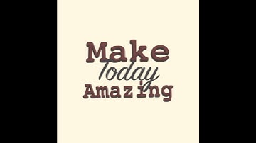 trying out typography make today Amazing! #productdesign #viral #motiondesign #motion #illustration