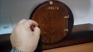 Zentra SchwebeAnker 1950 Mantle Clock