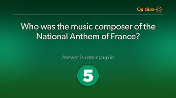 Who composed the national anthem of France Class 9?