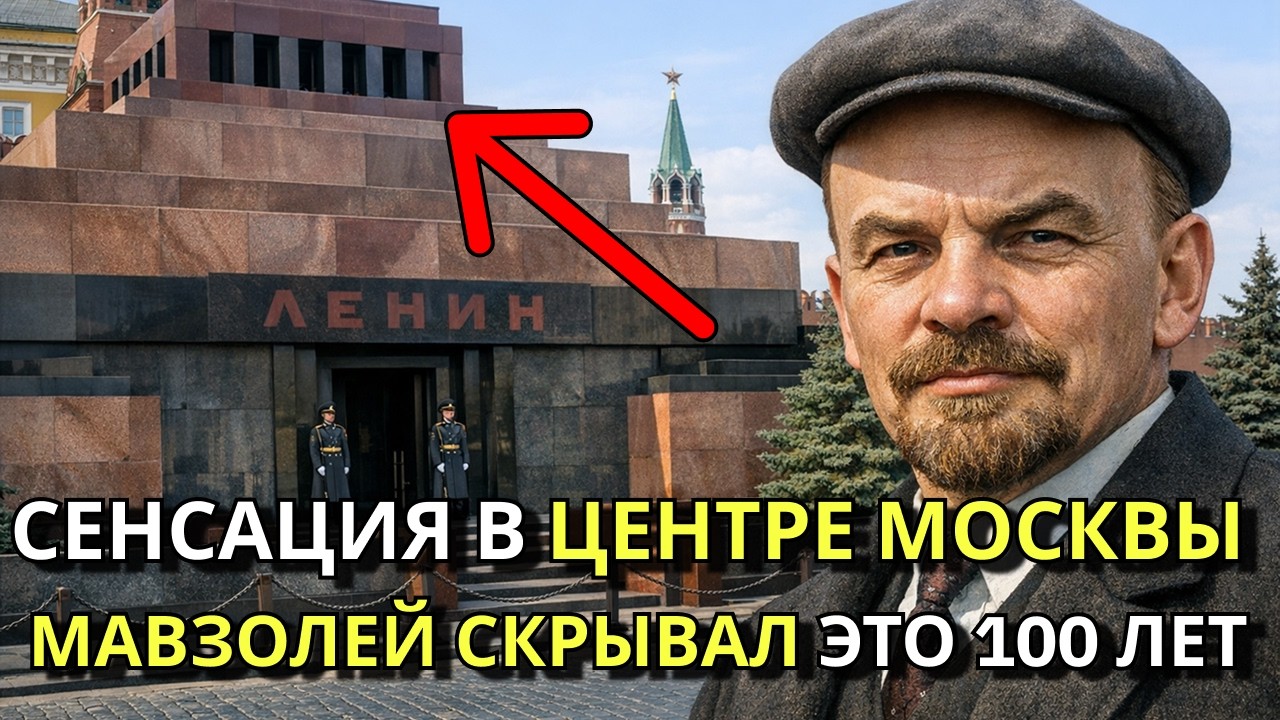 ТАЙНА ПОД КРАСНОЙ ПЛОЩАДЬЮ: НЕОЖИДАННОЕ ОТКРЫТИЕ В МАВЗОЛЕЕ!!!