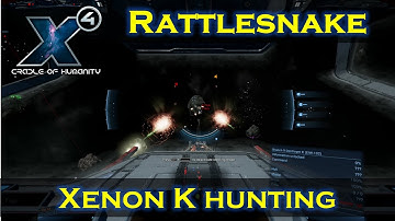 Xenon K Hunting using Split Rattlesnake - Clearing Matrix #451 Episode 1 - X4 Foundations