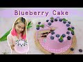 เค้กบลูเบอรี่ | Blueberry Cake | สอนทำขนมง่ายๆสไตล์ Jinglebell