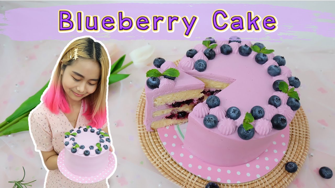 เค้กบลูเบอรี่ | Blueberry Cake | สอนทำขนมง่ายๆสไตล์ Jinglebell | เนื้อหาทั้งหมดเกี่ยวกับบ ลู เบ อ รี่ สดที่สมบูรณ์ที่สุด