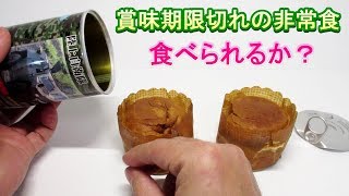 非常食 缶詰 e-パン 賞味期限 9ヶ月切れ 食べられるか？