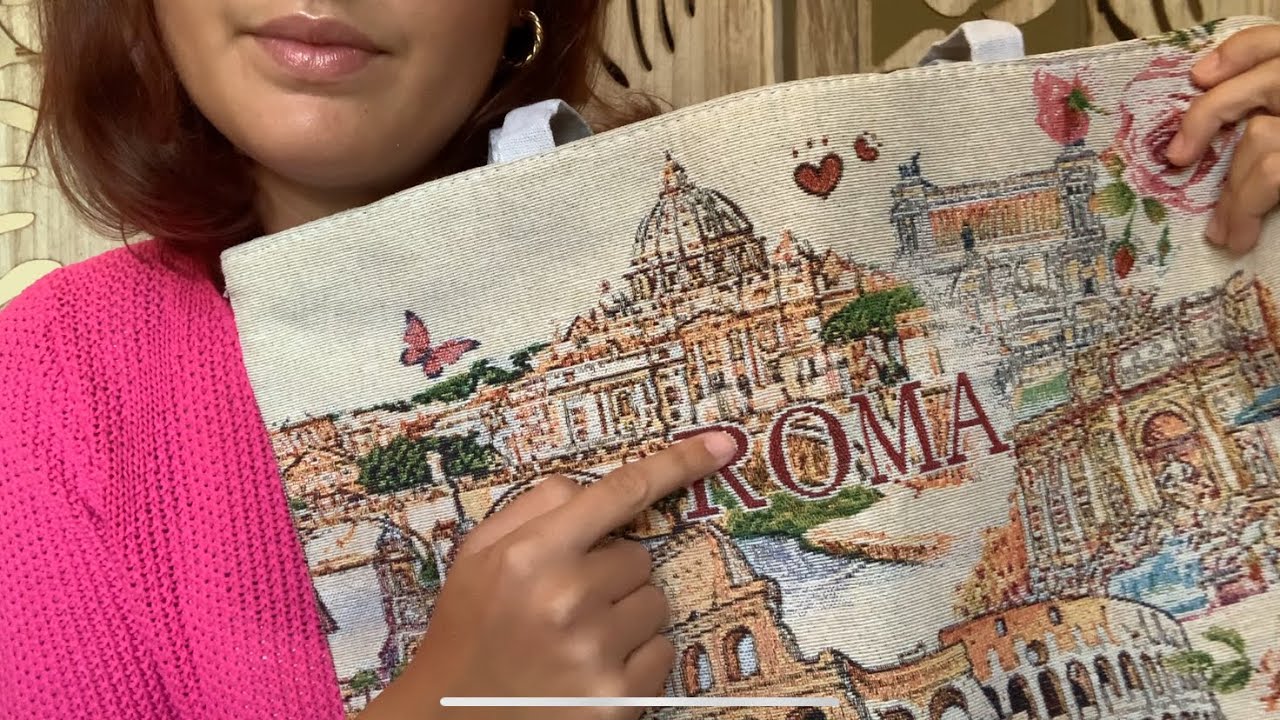 ASMR FR | Haul souvenirs de Rome 🇮🇹
