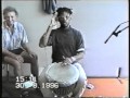 Drumming and gesturing