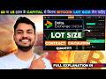 Delta Exchange Lot Size क्या/ कितना /कैसे इस्तेमाल करें | Bitcoin Lot size Explained #bitcoin #forex
