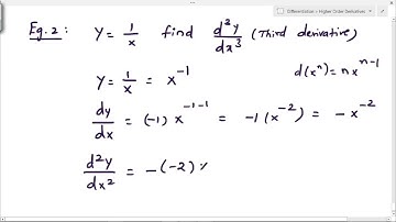 Higher Order Derivatives | Examples of Successive Differentiation | Differential Calculus