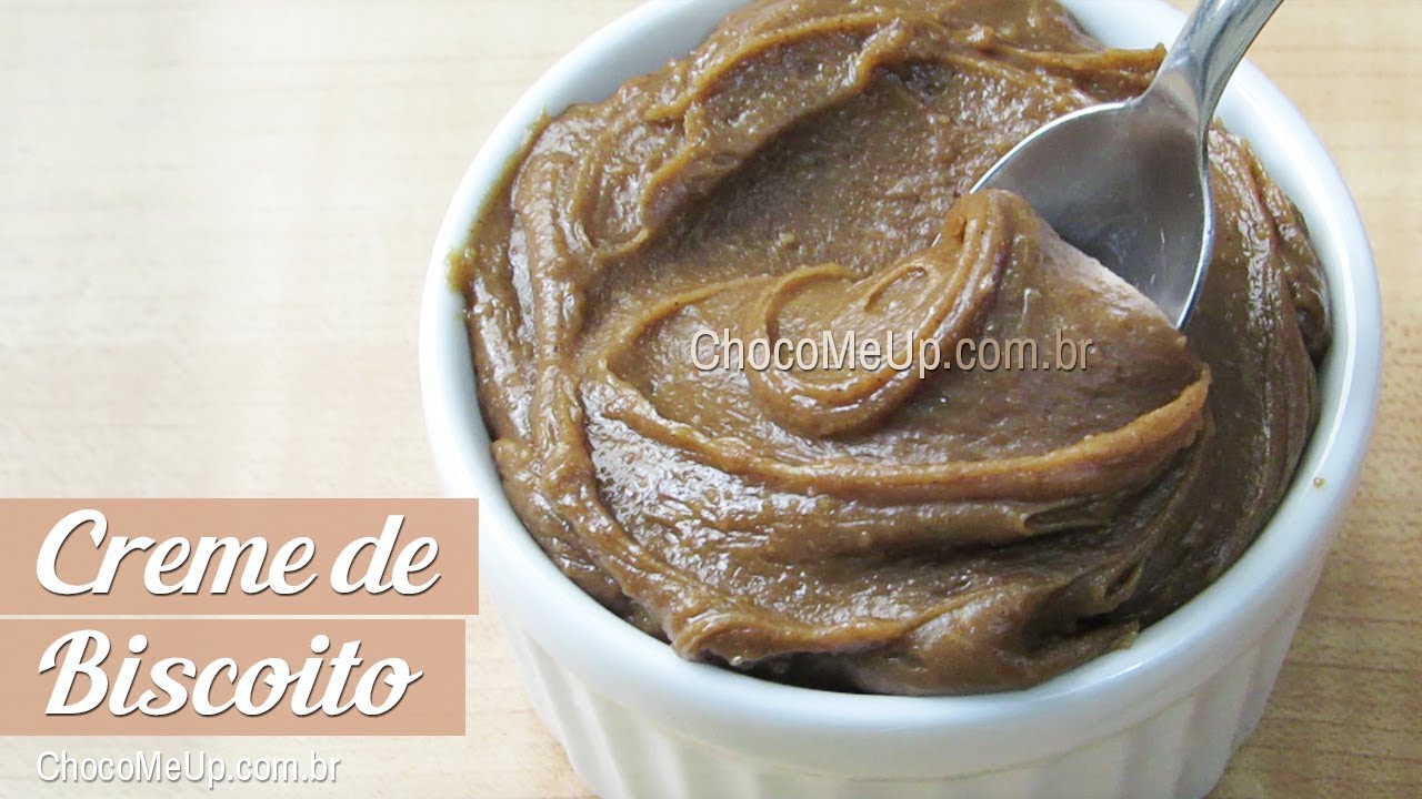 CREME DE BISCOITO TIPO SPECULOOS RECEITA
