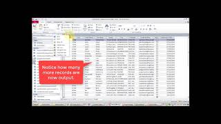 12MS Access Complex Queries