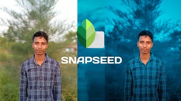 Snapseed Moody Blue Photo Editing | Snapseed Photo Editing 2021 |