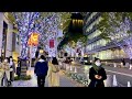 【4K】Tokyo Christmas Lights 2021 - Roppongi