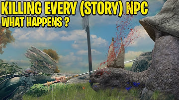 Elden Ring - Killing Every Story NPC | What Happens ?