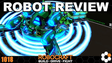 Robocraft Robot Review - GreenGhost 1324 CPU by Stef.be