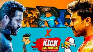 #kickbuttowski RRR version | RRR | NTR |Ramcharan | MaShup Studio