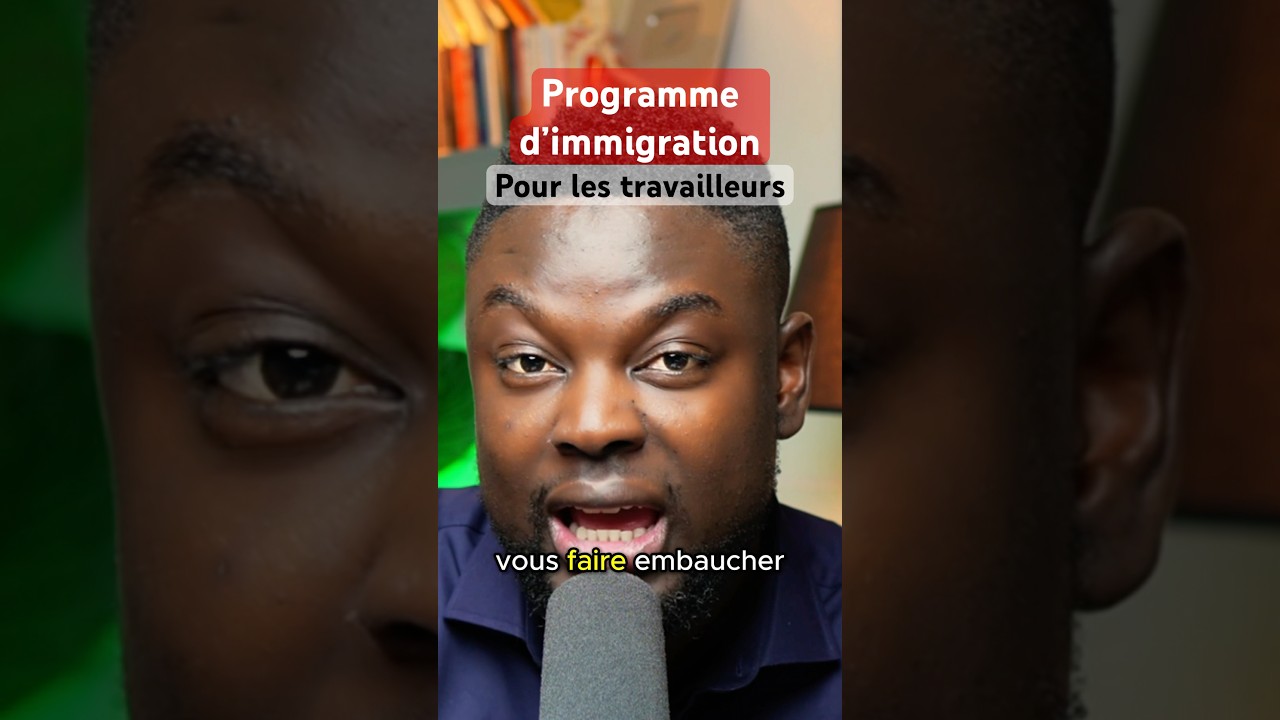Travailler au CANADA AVEC CE PROGRAMME - immigration Canada - YouTube