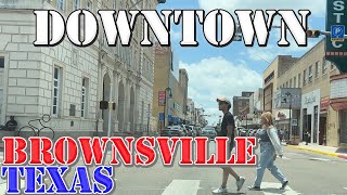 Brownsville - Texas - 4K Downtown Drive
