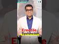 Erectile Dysfunction| Don't Ignore Signs #kidneyhealth #doctor #kidneystone #kidneycare #ED