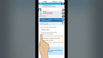 SBI ATM PIN Generation Through Internet Banking