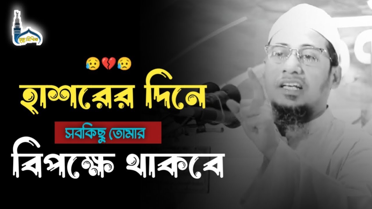 হাশরের দিনে সবকিছু তোমার বিপক্ষে থাকবে। আনিসুর রহমান আশরাফী। Anishur Rahman ashrafi waz #wazbangla