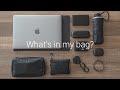 【What's in my bag】Web系フリーランスのバッグの中身紹介 -仕事編-