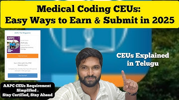 What Are CEUs in Medical Coding? Everything You Need to Know! #medicalcoding #aapc #ceus