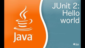 JUnit 2: Hello world