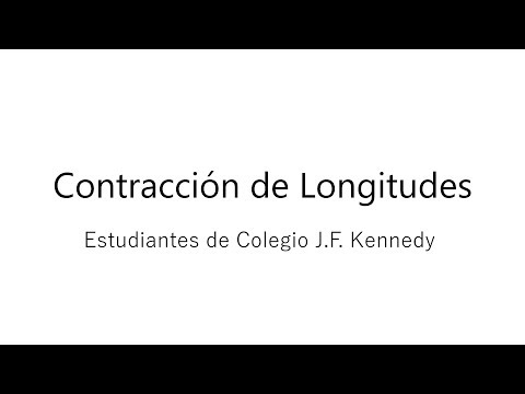 Vídeo: Diferencia Entre Dilatación Del Tiempo Y Contracción De Longitud