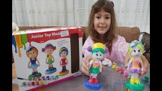 ELİF İLE BEBEK BOYAMA CHALLENGE .YARIŞMAYI KİM KAZANDI SİZ SEÇİN.EĞLENCELİ ÇOCUK VİDEOSU